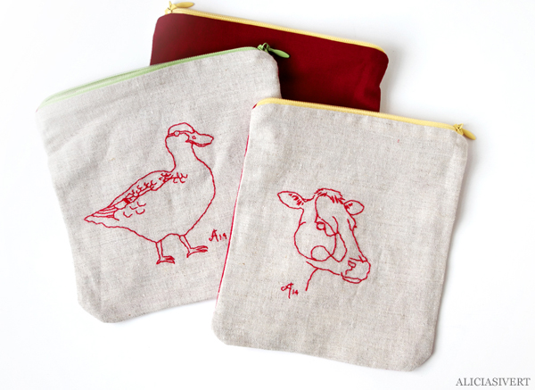 aliciasivert, alicia sivertsson, alicia sivert, hantverk, alster, makeri, craft, handicraft, saksamlarpåse, saksamlarpåsar, påse, påsar, pouch, needlework, embroidery, broderi, textilhantverk, 