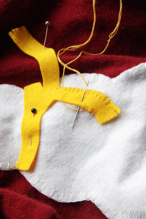 Monthly Makers adventskalender 2015, diy, do it yourself, skapa, skapande, kreativitet, creativity, create, jul, christmas, xmas, julkalender, lucka, lucköppning, aliciasivert, alicia sivert, alicia sivertsson, ugly christmas sweater, fulsöt, ful jultröja, jul, tröja, snögubbe, applikation, broderi, knappar, återbruk, halsduk, hatt, snöflingor
