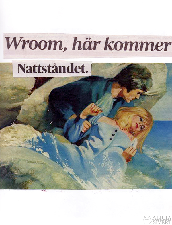 Motvallskort 2016, Alicia Sivertsson. valentine's day, alla hjärtans dag, feminism, collage, kollage