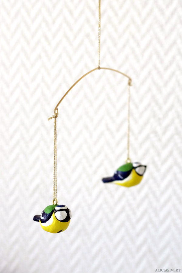 aliciasivert, alicia sivertsson, alicia sivert, bird, birds, fågel, fåglar, småfåglar, talgoxe, blåmes, domherre, tofsmes, stjärtmes, lufttorkande lera, clay, jovi, monthly makers, mars, kreativ utmaning, kreativitet, skapa, alstra, makeri, skapande, diy, påsk, påskpynt