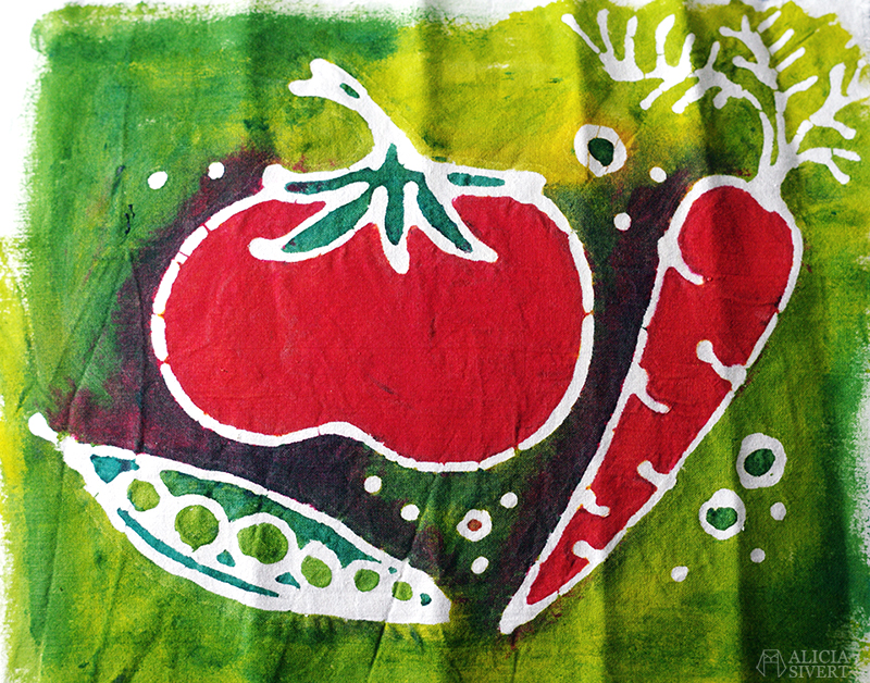 aliciasivert alicia sivertsson alicia sivert kurs textil bild och form textilt bildskapande textilkonst hantverk skapa skapande kreativitet tyg pastareservage mjölbatik batik afrikansk