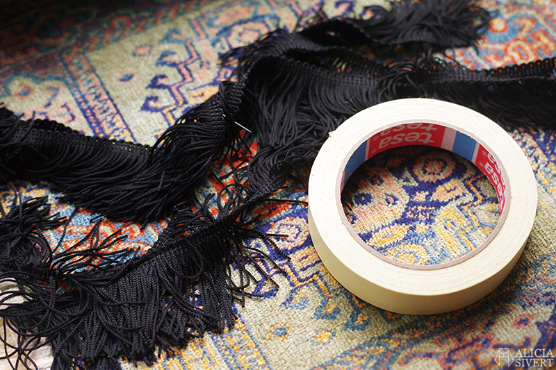 Monthly Makers sneak peek, photo by Alicia Sivertsson. Monthly makers kläder frans maskeringstejp