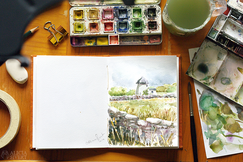 alicia sivert alicia sivertsson aliciasivert gotland storsudret sudret skapa skapande kreativitet måla målning måleri painting paint creativity paintings målningar akvarell aquarelle watercolor watercolour vattenfärg steg för steg step by step time lapse film movie klipp diy do it yourself gör det själv konst konstnär kvarn mill windmill nore