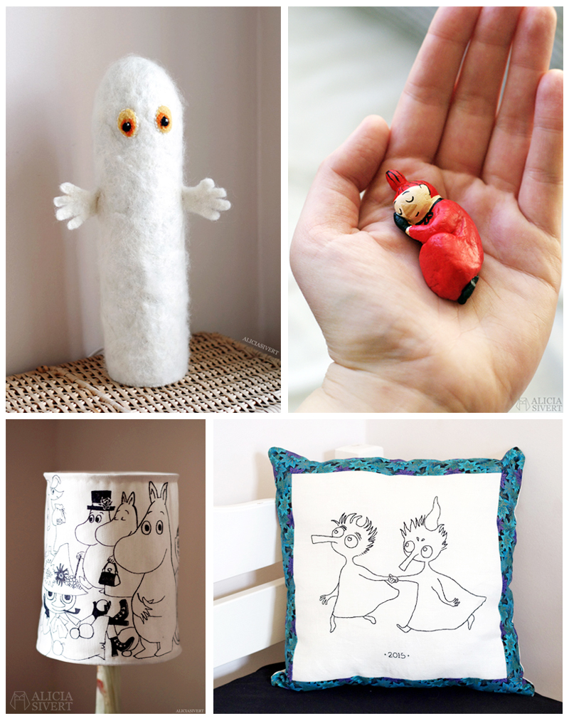 aliciasivert alicia sivert sivertsson mumin mumintrollen mumintrollet mumindalen tove jansson fan art hattifnatt lilla my lampa tofslan och vifslan tova tovad ull broderi lufttorkande lera miniatyr muminlampa hattifnattlampa belysning hantverk handgjort handgjord diy do it yourself gör det själv skapande Monthly Makers inspiration november 2017 tema böcker blogg utmaning bloggutmaning kreativitet skapa skapande kreativ bok konst hantverk do it yourself diy