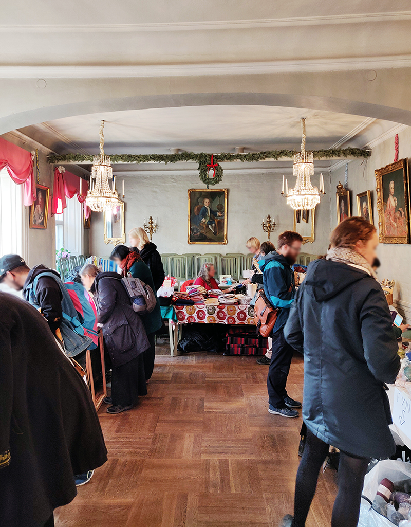 Slöjdmarknad på Kristinehovs Malmgård - skaparsöndag med Cissi slöjdmarknad och rotslöjd! Foto av Alicia Sivertsson - www.aliciasivert.se