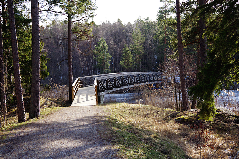 Ösbyrundan, Gustavsberg - www.aliciasivert.se // vårvinter promenad vandring runt Ösby träsk
