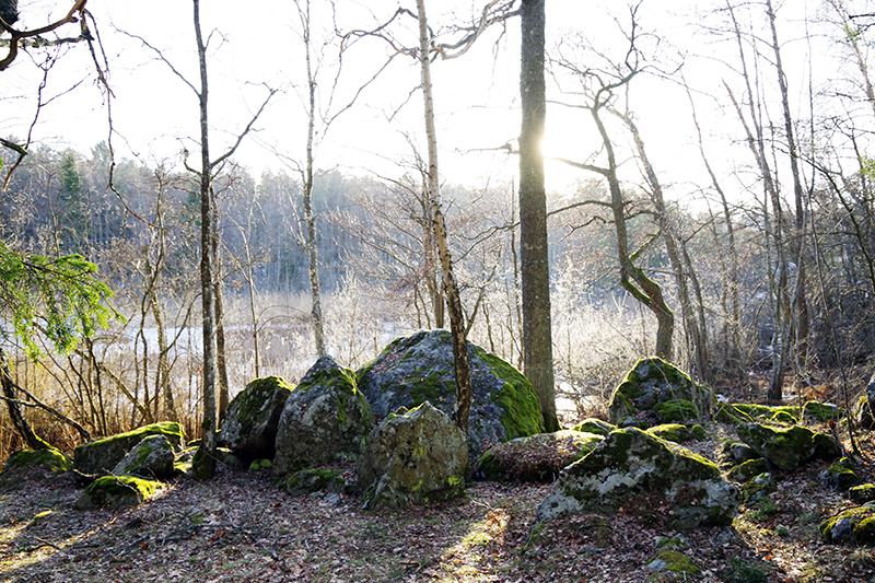 Ösbyrundan, Gustavsberg - www.aliciasivert.se // vårvinter promenad vandring runt Ösby träsk