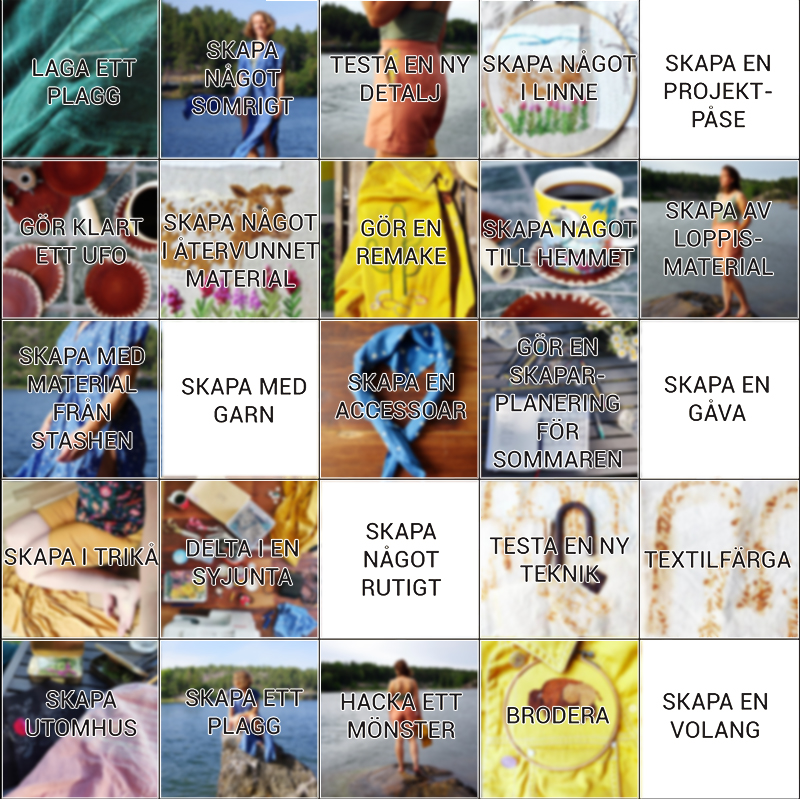 Sybingo 20 med Sypeppen, alla mina bidrag - www.aliciasivert.se sy egna kläder klädsömnad sömnad sytt återbruk begagnat tyg skapa skapande