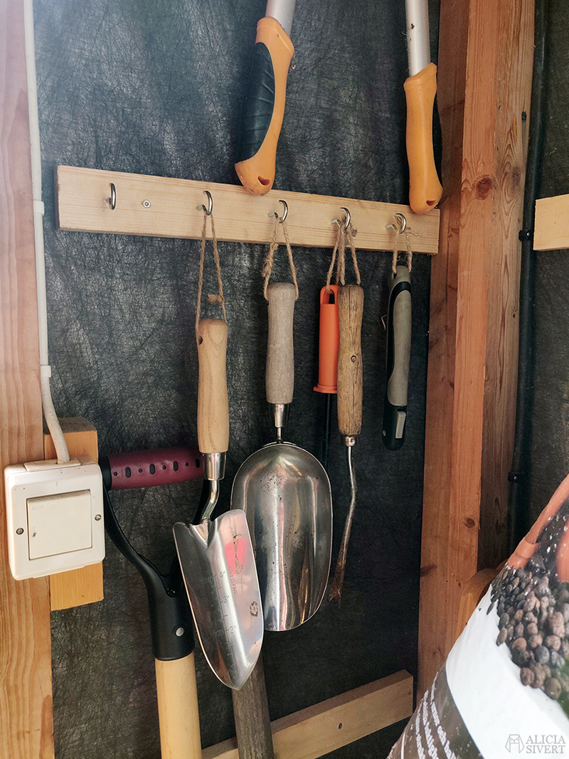 Fixa förrådet med krokar - www.aliciasivert.se