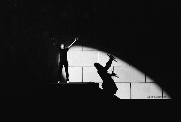 hey you, out there beyond the wall, breaking bottles in the hall