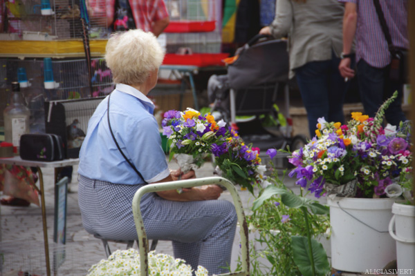 aliciasivert, alicia sivertsson, Le Nebourg, market day, marknad, marknadsdag, flowers, flower, lady,blommor, blomma, dam