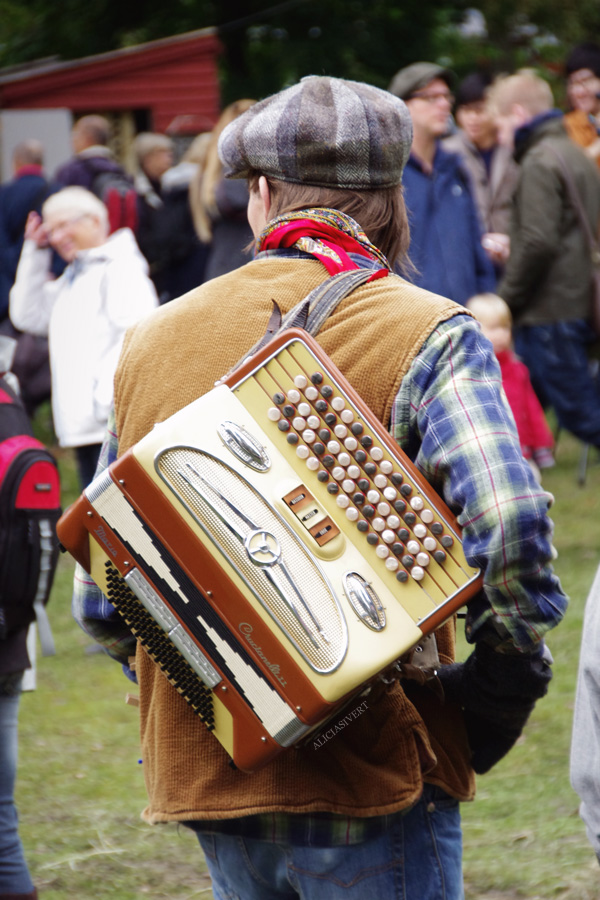 aliciasivert, alicia sivertsson, skansen, skansens höstmarknad, market, autumn, utklädd, utklädnad, dressed up, dragspel, musik, musiker, musician, music