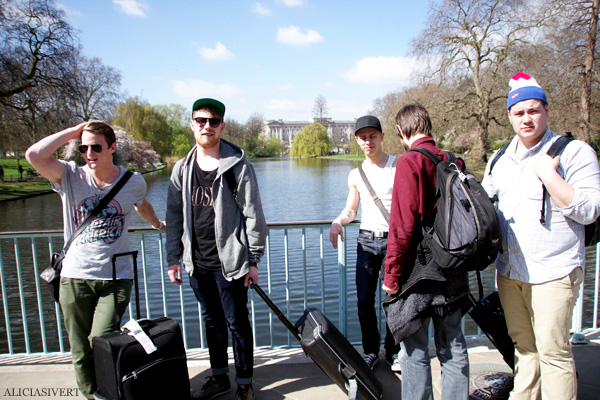 aliciasivert, alicia sivertsson, london med grabbarna, england, st james' park