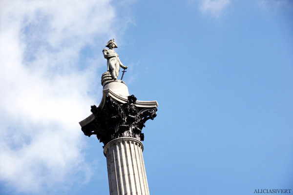 aliciasivert, alicia sivertsson, london, england, nelson, trafalgar square