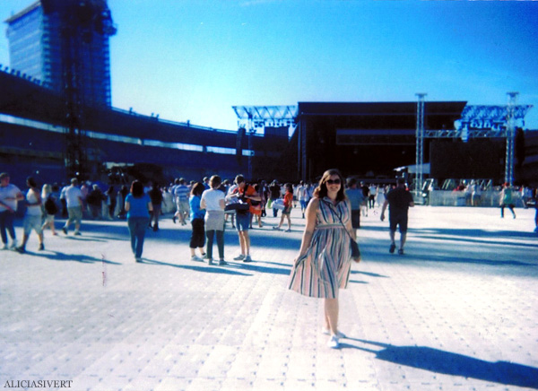 aliciasivert, alicia sivertsson, gothenburg, göteborg, bruce springsteen concert, analog, engångskamera, konsert, ullevi, kö, 