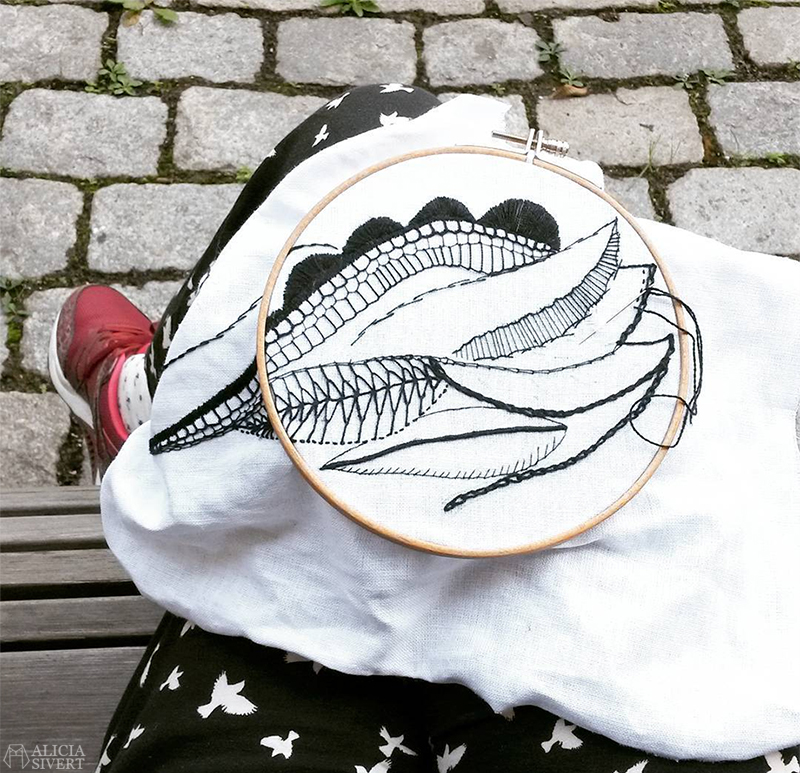 den kreativa veckan 37/2016: konstsömnad och lite akryl