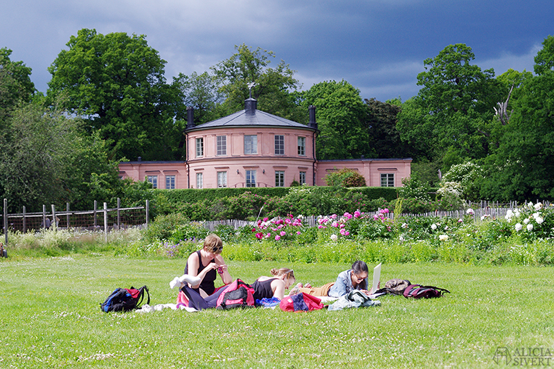 aliciasivert alicia sivert alicia sivertsson djurgården stockholm utflykt utflyktsmål friluftsmåleri rosendals trädgård slott