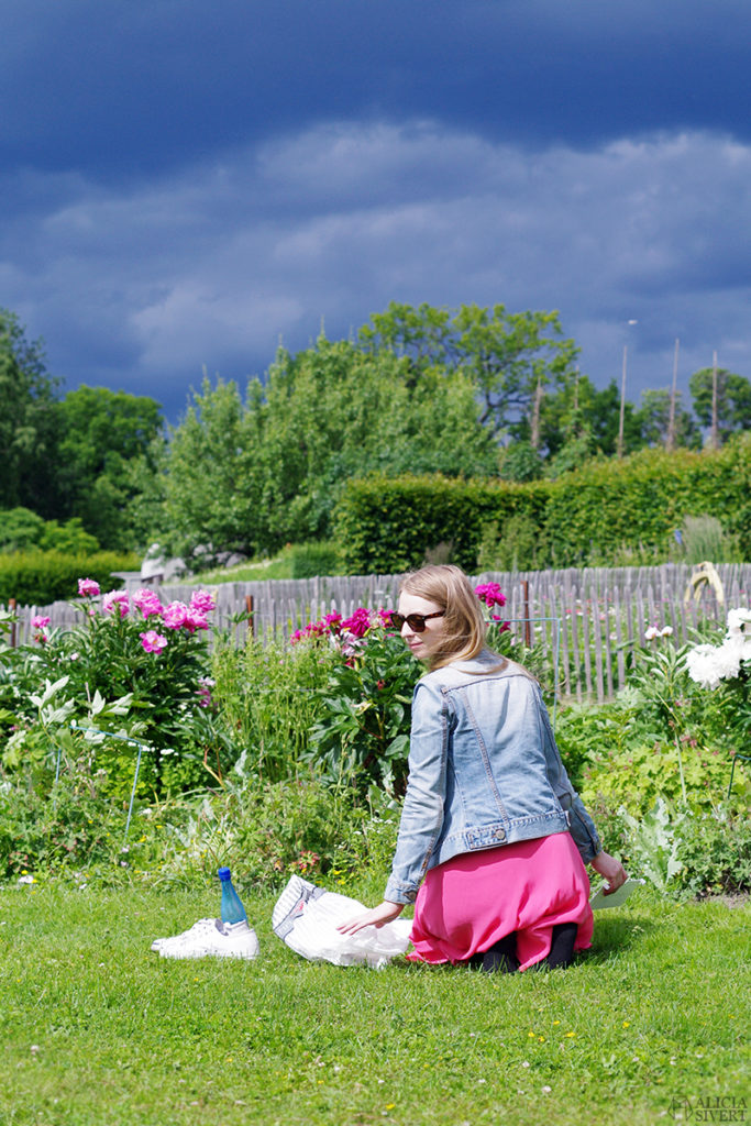 aliciasivert alicia sivert alicia sivertsson djurgården stockholm utflykt utflyktsmål friluftsmåleri rosendals trädgård slott