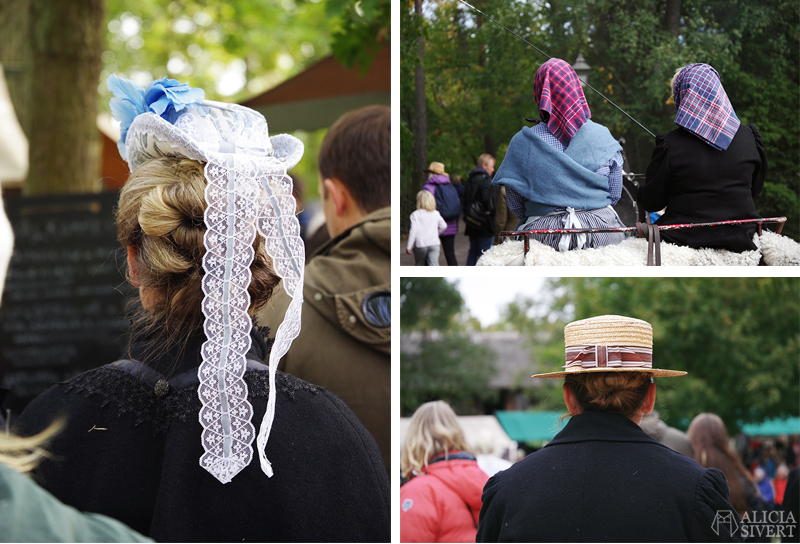 Skansens höstmarknad 2018, Skansen, marknad, höst, 1900-tal, sekelskifte, huvudbonader, hatt, huckle