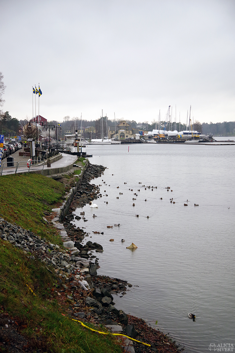 Gustavsbergs hamn. Första advent i Gustavsberg. Foto av Alicia Sivertsson - aliciasivert.se