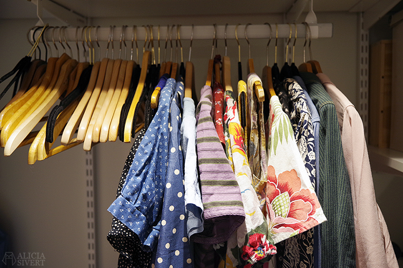 KonMari kläder: efter rensning - www.aliciasivert.se // rensa ut hemma organisera laga kläder före efter inspiration marie kondo konmari-metoden metod metoden